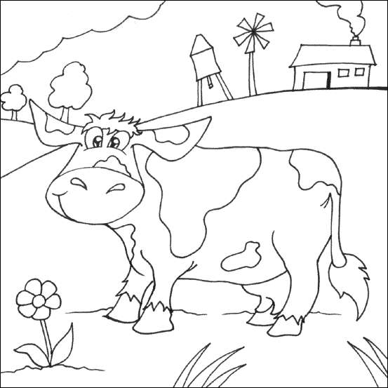 Farm (Down on the) Coloring Book - Ebook