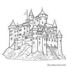 Medieval Coloring Book - Ebook