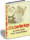 131 Ice Cream Maker Recipes - Ebook