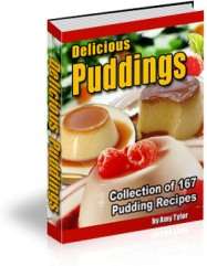 167 Delicious Pudding Recipes - Ebook