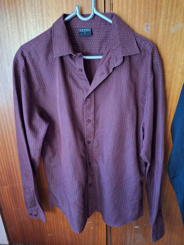 Mens shirts x2 Combo Deal Black+