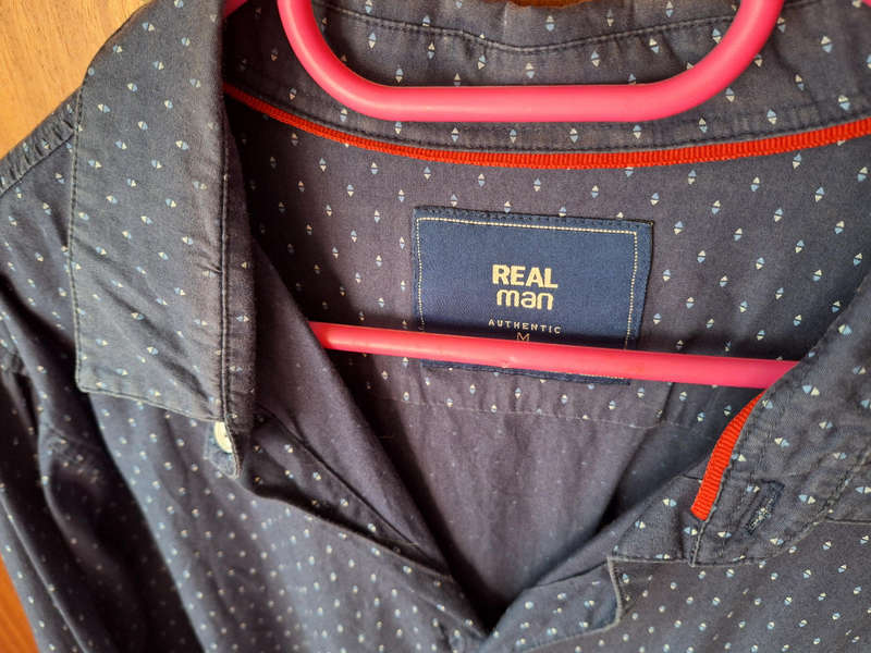 Mens shirts x2 Combo Deal Blue+
