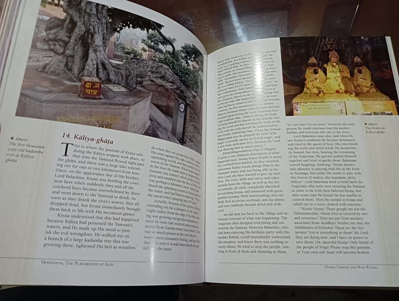 Book: Vrindavana The Playground of God (Hardcover, coffee table format, New)