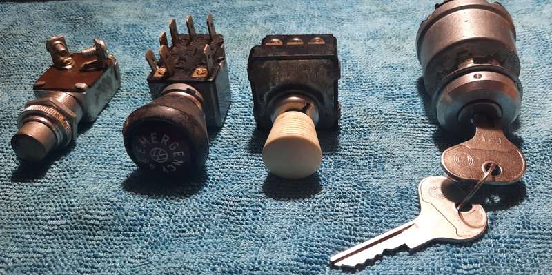 VW beetle switches as per pictures
