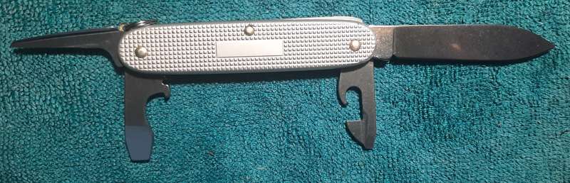 Swiss Army Knife Victorinox Pioneer Alox Silver 93mm