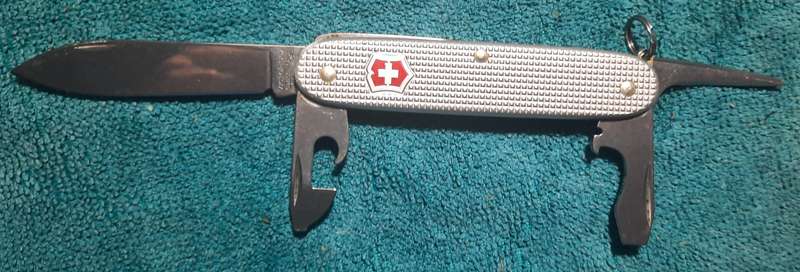 Swiss Army Knife Victorinox Pioneer Alox Silver 93mm