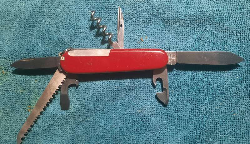 Victorinox - Camper with Red Scales