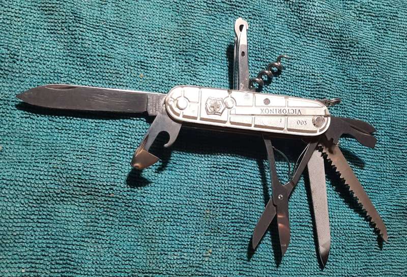 Victorinox - Ranger with Silver tech Scales