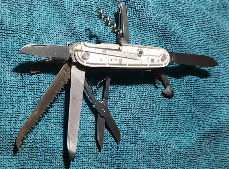 Victorinox - Ranger with Silver tech Scales