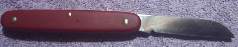 Victorinox Swiss Army Knife - Biltong  Red nylon Scales condition as per pictures