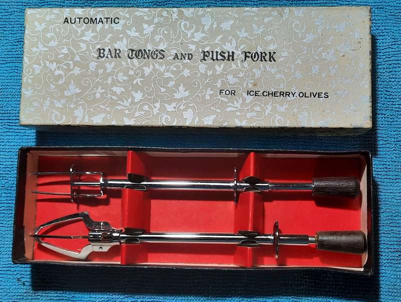 Automatic Bar Tongs and push Fork in box
