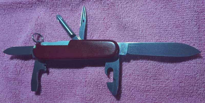 Victorinox -  Tinker with Red Scales