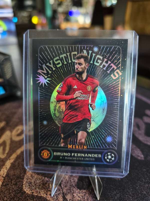 2024 Topps Merlin - Bruno Fernandes - Mystic Nights #MN-16