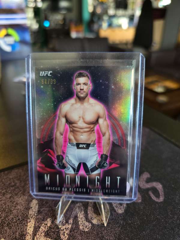 2024 Topps UFC Midnight - 64/99 - Dricus Du Plessis
