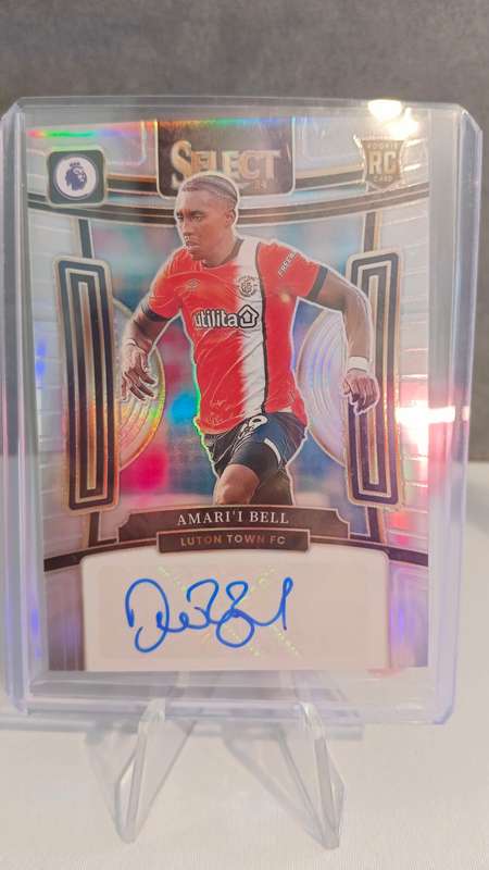 2023-2024 Panini Select Prizm Amari'i Bell Auto Silver RC #S-AB