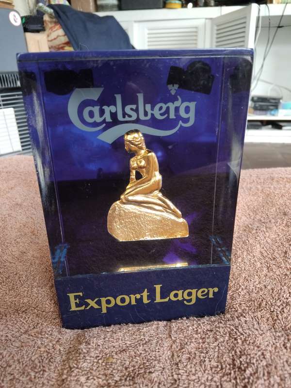 Carlsberg Export Mermaid Lorelei Beer Tap Beer Font Pump Display
