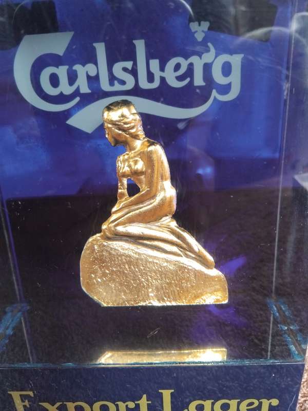 Carlsberg Export Mermaid Lorelei Beer Tap Beer Font Pump Display