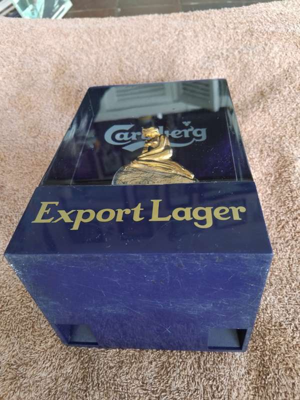 Carlsberg Export Mermaid Lorelei Beer Tap Beer Font Pump Display
