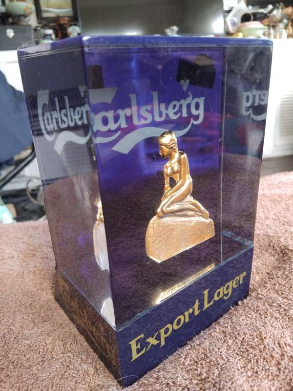Carlsberg Export Mermaid Lorelei Beer Tap Beer Font Pump Display