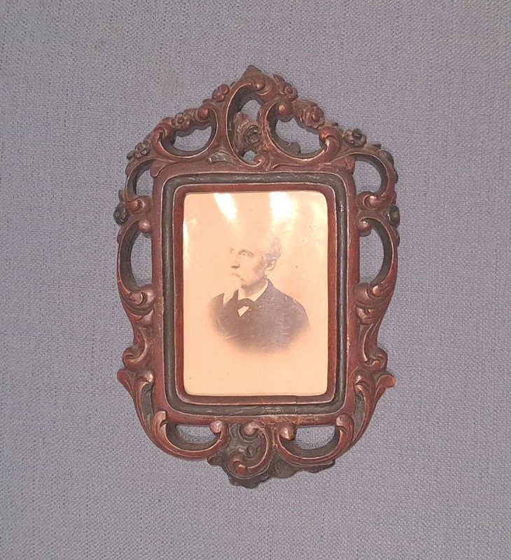 2 Victorian Carved Wood Frames