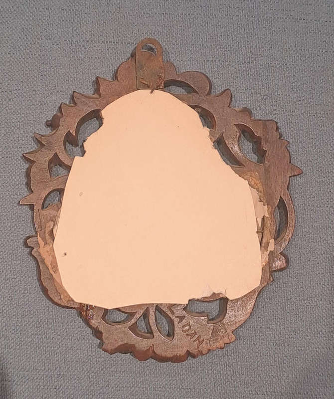 2 Victorian Carved Wood Frames