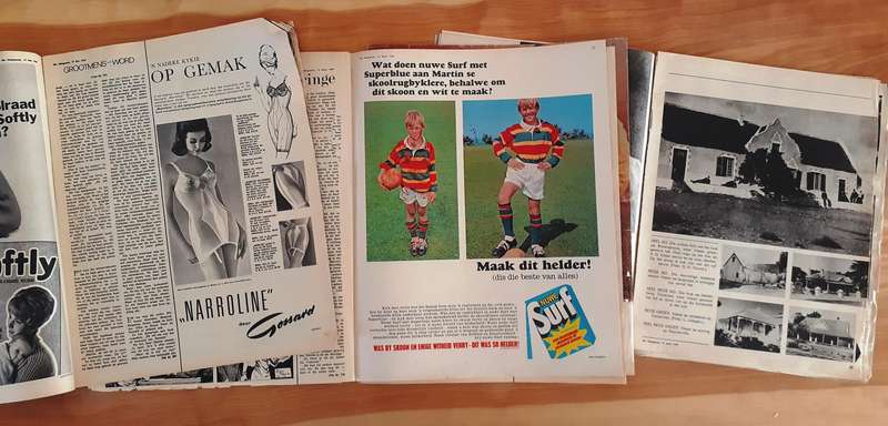 Three Vintage Huisgenoot Magazines, 1968, 1969, 1977 Issues