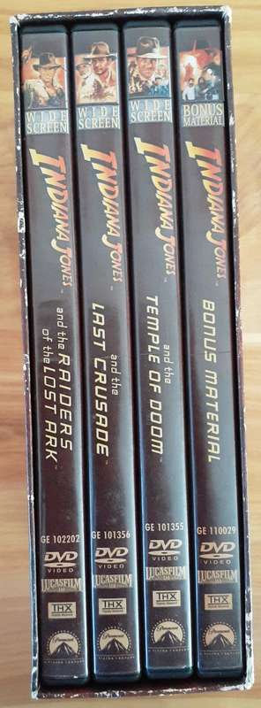 Indiana Jones Complete Collection, 4 x Movie Box Set