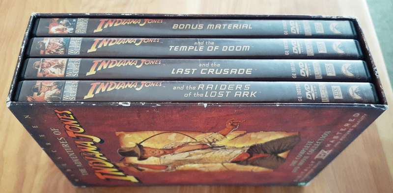 Indiana Jones Complete Collection, 4 x Movie Box Set