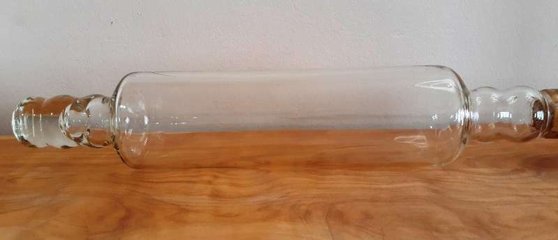 Vintage Pyrex Glass Rolling Pin (c. 1950's - 1960's)