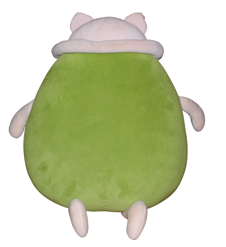 Avocado Soft Pillow  Animals,  Piglet Color