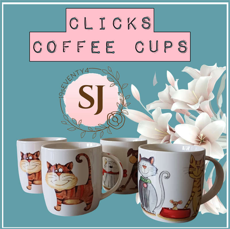 Cats & Dogs Coffee Mug Set 4 | 360ml |