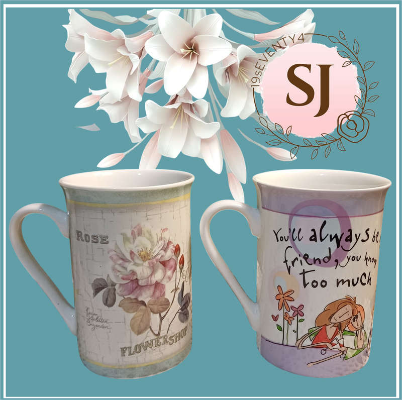 TWO COFFEE CUPS