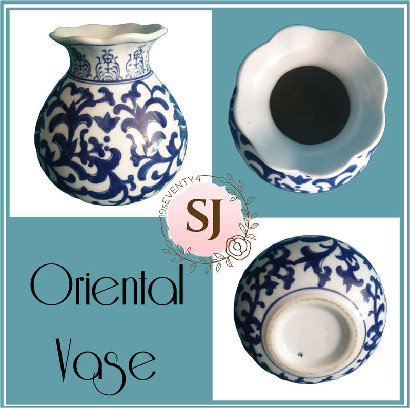 ORIENTAL VASE | PORCELAIN | VERY GOOD CONDITION |