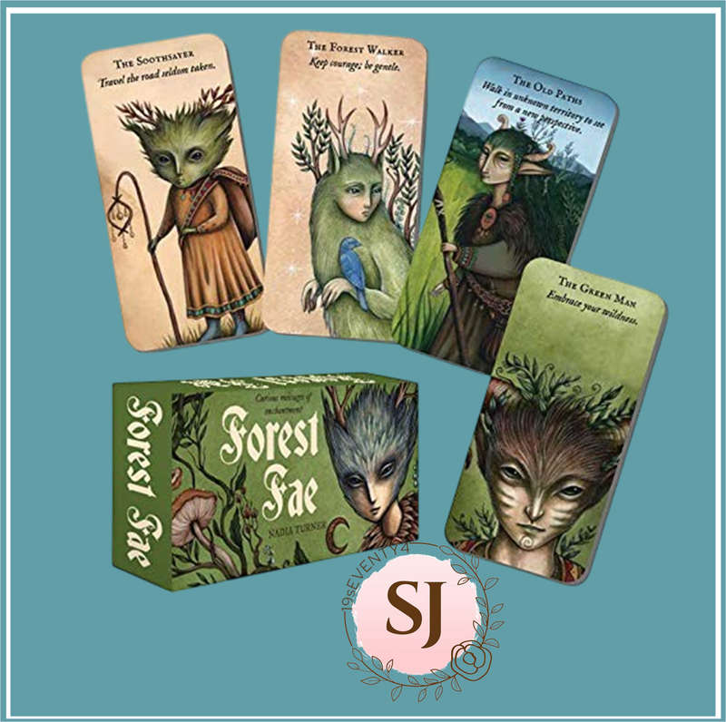 Forest Fae: Curious messages of enchantment (Rockpool Mini Cards)