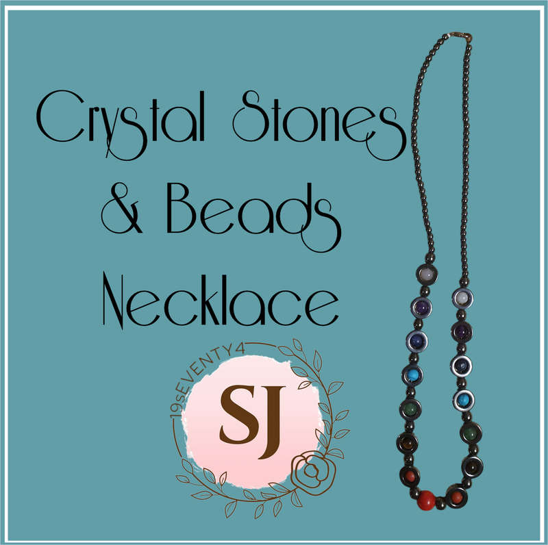 Crystal & Bead necklace