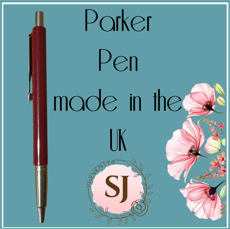 PARKER PEN MADE IN THE UK | NEEDS A NEW REFILL |