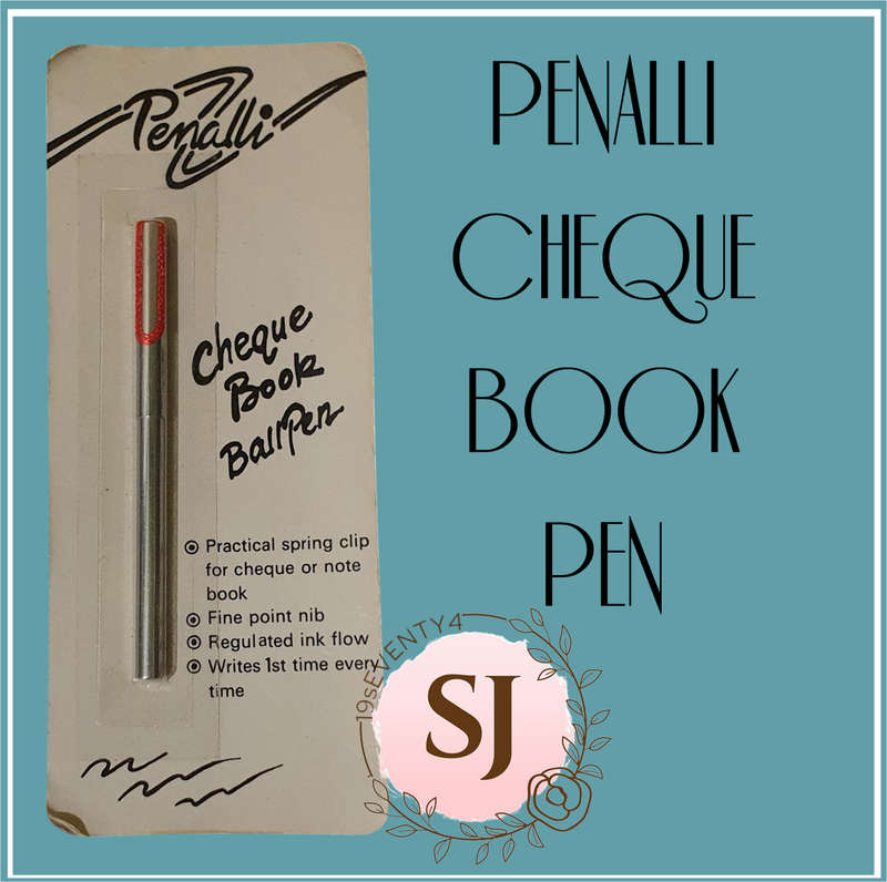 Penalli Collection Elegant Silver Cheque Book Wallet  Ball Point Pen