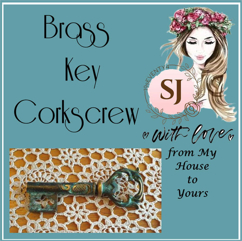 Brass Key Corkscrew for your Collection