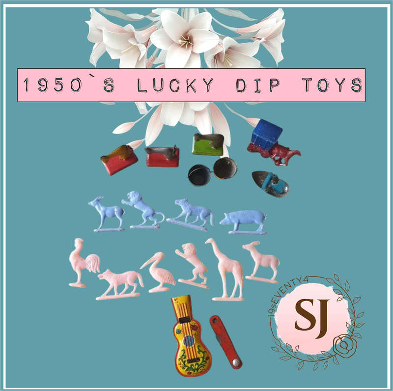 1950`s Lucky Dip Toys | vintage | RARE FIND |