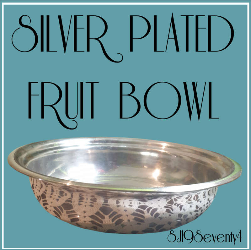 SILVER PLATED FRUIT BOWL
