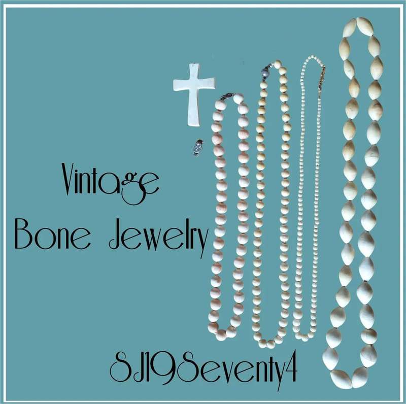 Vintage Bone Jewelry from Nanas closet