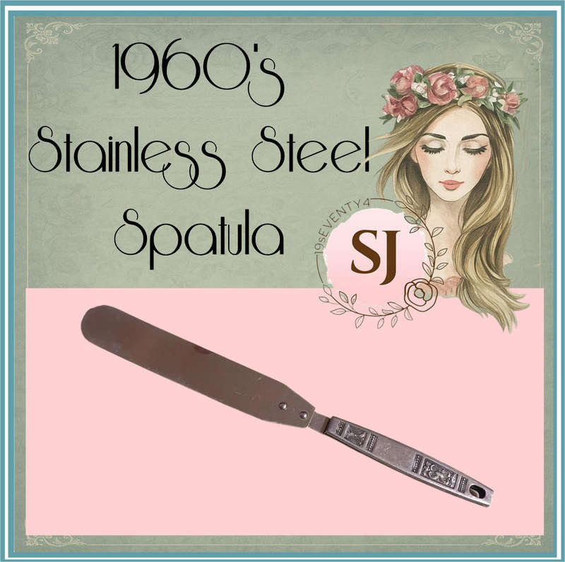 1960`s Stainless Steel Spatula