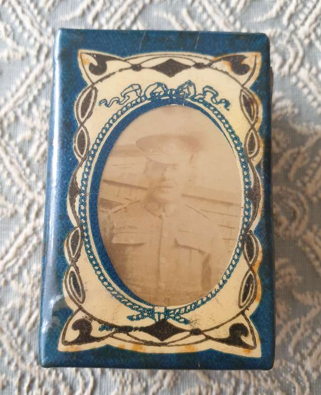 VINTAGE MATCHBOX HOLDER