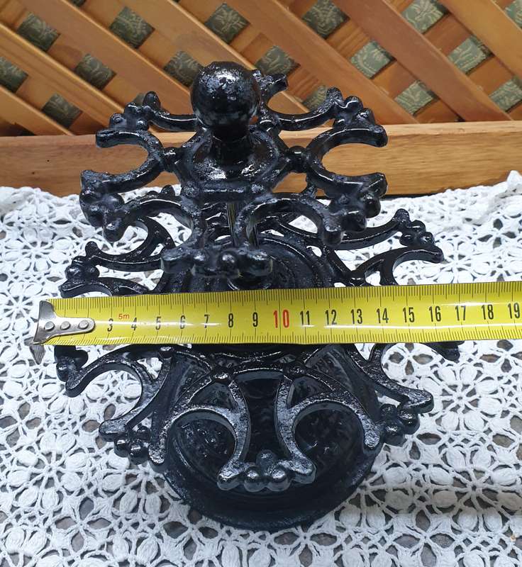 Victorian Cast Iron  Desk Stamp Carousel c1880-1900. Retro Desk Storage Carousel. Antique Desk