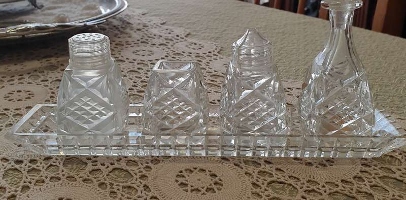 Condiment Cruet Set