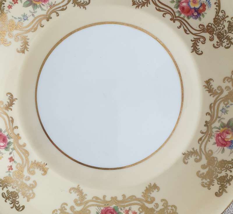 VINTAGE CAKE PLATE | Aynsley England Signed  | 1960s |