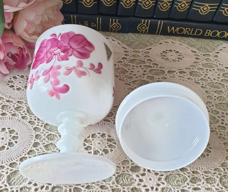 Opal glass JAR