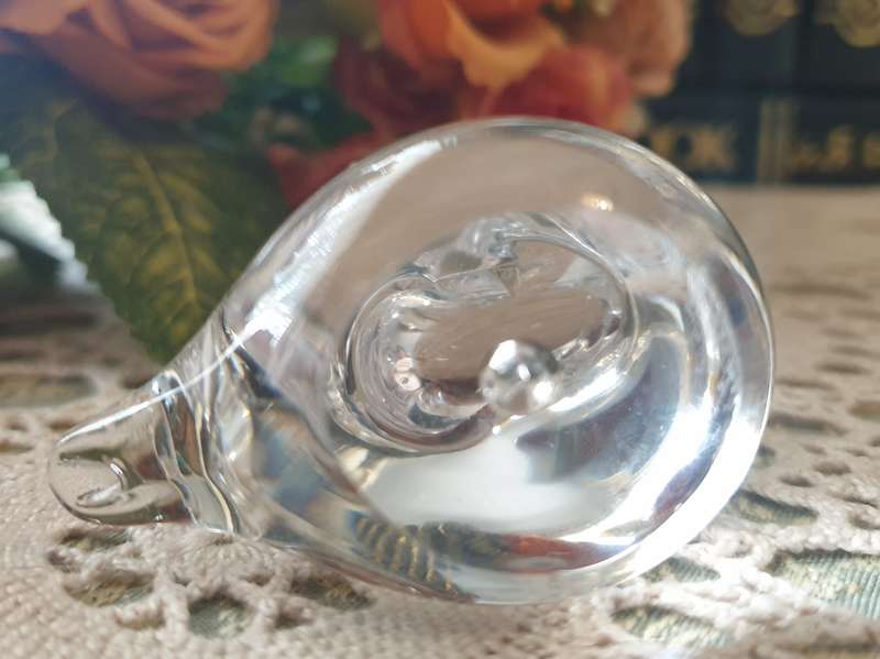 SMALL GLASS DUCK | HAND MADE |