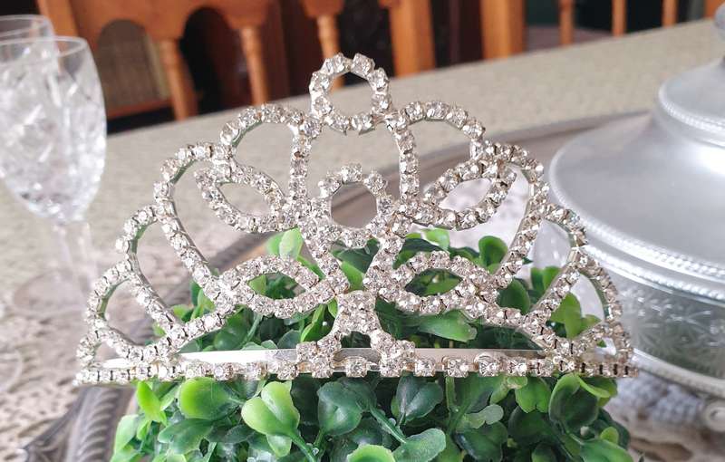 Rhinestone Crystal Tiara