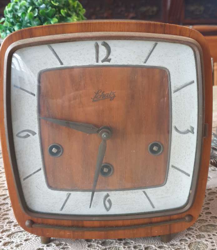 Vintage Schatz & Sohne Germany W3 Triple-Chime 8 day Mantel Clock